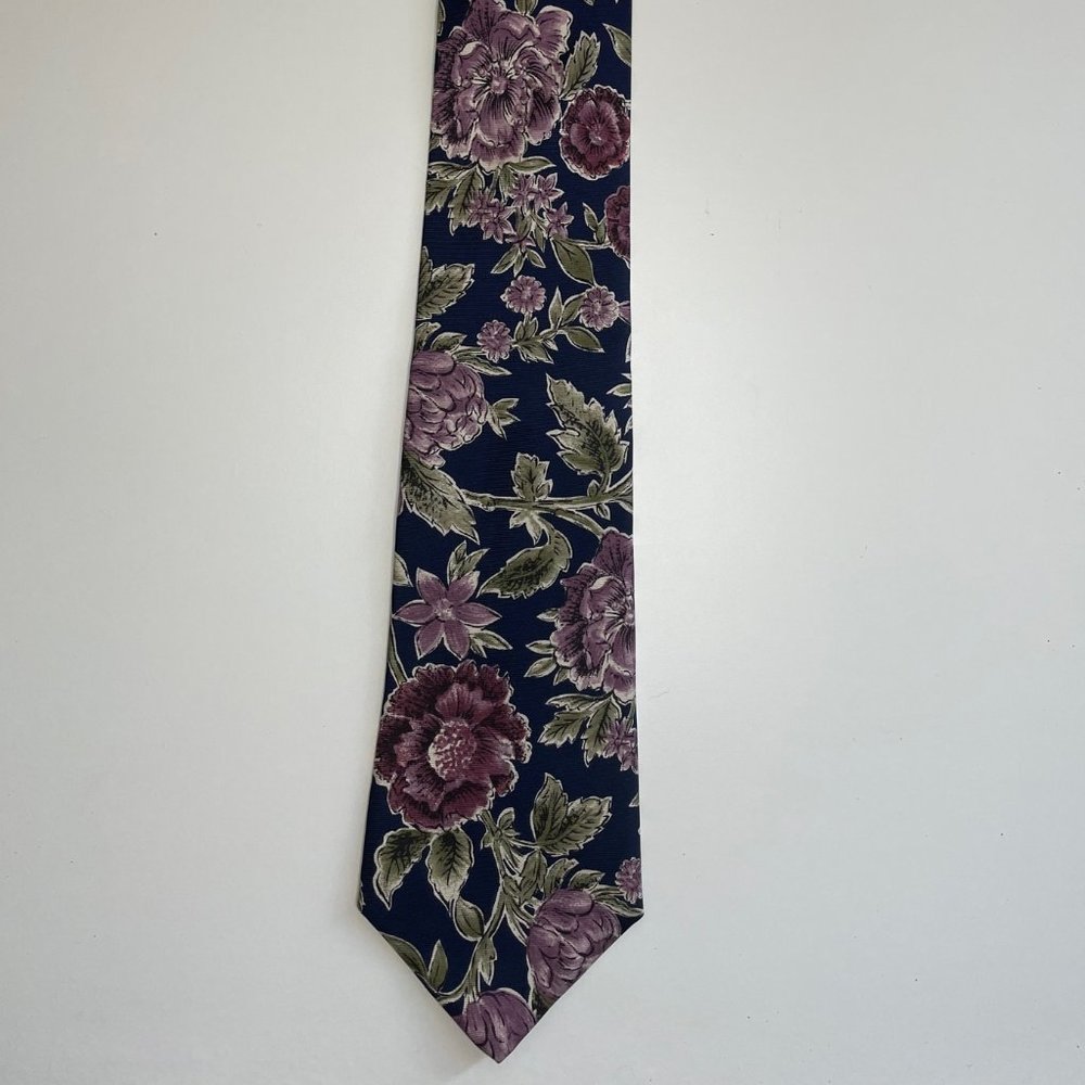 Vintage Cabralli Collection Floral Neck Tie for Men